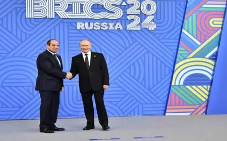 بوتين يستقبل الرئيس السيسي وزعماء دول بريكس خلال مأدبة عشاء بقازان