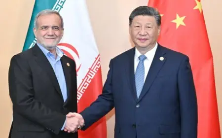 الرئيس الصيني: سنعمل على تطوير التعاون مع إيران بغض النظر عن الوضع الدولي