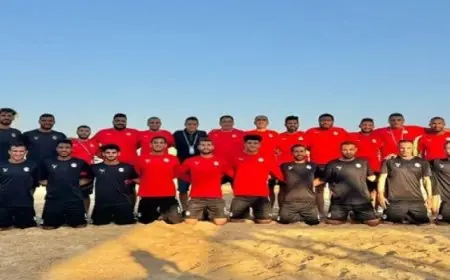 منتخب مصر يواجه السنغال في نصف نهائي أمم أفريقيا للكرة الشاطئية