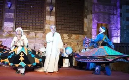 اليوم حفل فرقة المولوية بقبة الغوري وحفل غنائى بمركز الحرية للابداع الفنى