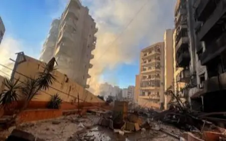 الأعنف منذ التصعيد.. الاحتلال يشن 17 غارة على الضاحية الجنوبية لبيروت