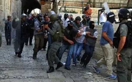 مئات المستوطنين يقتحمون المسجد الأقصى بحماية شرطة الاحتلال الإسرائيلي