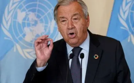 جوتيريش يدعو للسلام في غزة ولبنان وأوكرانيا والسودان