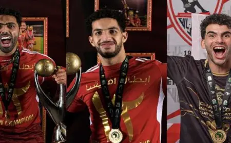 الشحات وشوبير وزيزو في قائمة المرشحين لجائزة أفضل لاعب داخل إفريقيا لعام 2024