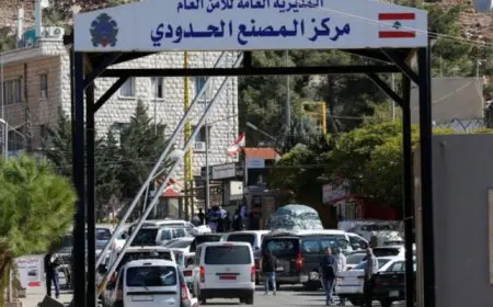إسرائيل تستهدف معبر المصنع الحدودي بين لبنان وسوريا للمرة الثانية هذا الشهر