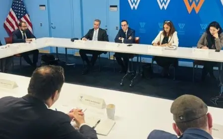 بال .. وزير الاستثمار يلتقي أعضاء مركز ويلسون الأمريكي خلال زيارته للولايات المتحدة