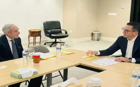 وزير الاستثمار يلتقي نائب رئيس شركة Koch Inc لبحث مشروعاتها في مصر.