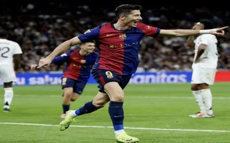 برشلونة يكتسح ريال مدريد برباعية في لقاءهما في الدوري الاسباني