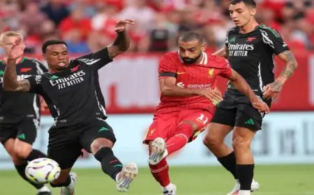 قمة مرتقبة بين ليفربول وأرسنال بالدوري الإنجليزي