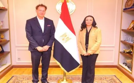 وزيرة التضامن الاجتماعي تجتمع بوفد من وزارة التعاون الاقتصادي والتنمية الألمانية والوكالة الألمانية للتعاون الدولي