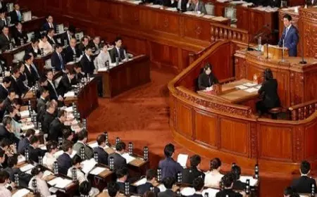 الناخبون في اليابان يدلون بأصواتهم لاختيار أعضاء مجلس النواب