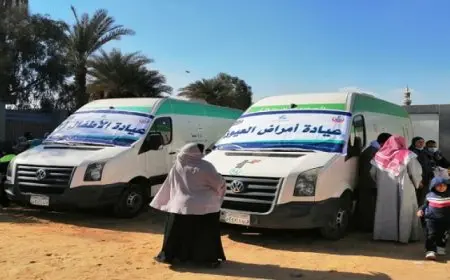 الصحة تطلق 4 قوافل طبية اليوم للكشف والعلاج مجانا