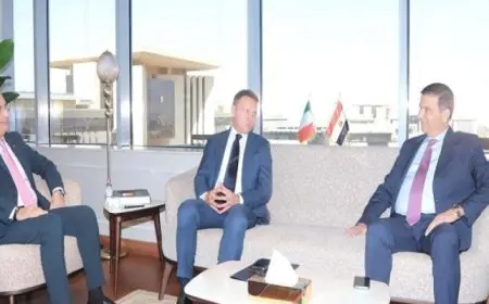 وزيرا الزراعة والتموين يبحثان مع إيطاليا التعاون بمجال الأمن الغذائي