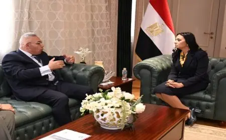 بالصو.. وزيرة التضامن الاجتماعي تتسلم شهادة الهرم الأخضر من المركز القومي لبحوث الإسكان والبناء