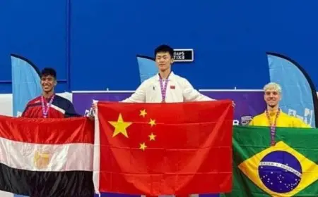 مصر تحصد ميداليتين في السلاح والسباحة بدورة الألعاب المدرسية العالمية بالبحرين