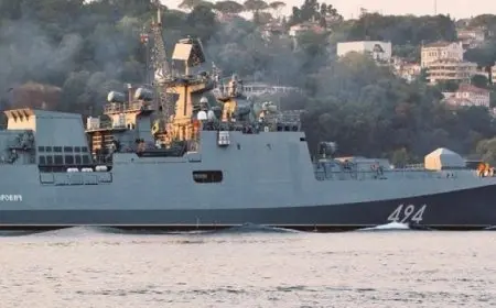 وكالة: فرقاطة روسية تصل إلى ميناء بنزرت التونسي