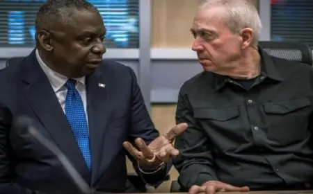 وزير الدفاع الأمريكي ونظيره الإسرائيلي يبحثان خفض التصعيد بالمنطقة