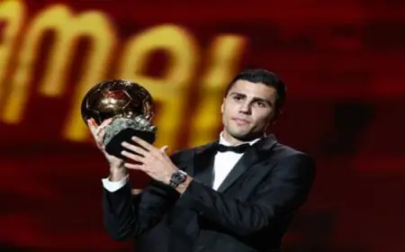 رودري ويامال وأنشيلوتي أبرز المتوجين في جوائز الكرة الذهبية 2024