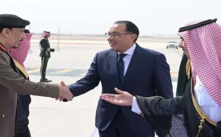 رئيس الوزراء يصل الرياض للمشاركة في مؤتمر “مبادرة مستقبل الاستثمار” نيابة عن الرئيس السيسي