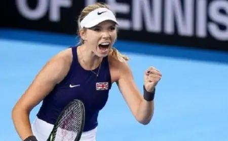 اللاعبة كاتي بولتر تتأهل إلى دور ربع النهائي من بطولة هونج كونج المفتوحة للتنس