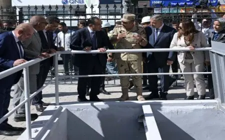 رئيس الوزراء يتابع مشروع الإستراتيجية المتكاملة لإدارة مياه الأمطار بالإسكندرية