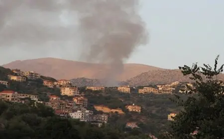 مقتل 5 في هجوم صاروخي لحزب الله على بلدة المطلة في إسرائيل