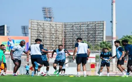 دونجا وشلبي يشاركان في مران الزمالك استعدادا لمواجهة البنك الأهلي في انطلاقته بالدوري الممتاز