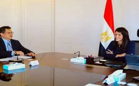 بال .. وزيرة التخطيط تناقش مع وفد البنك الآسيوي للاستثمار في البنية التحتية الجهود المُشتركة لدعم الموازنة