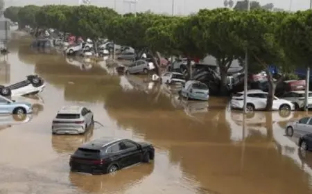 ارتفاع حصيلة ضحايا الفيضانات في إسبانيا إلى 205 قتلى