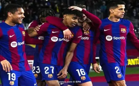 برشلونة يواجه إسبانيول في ديربي كتالونيا بالدوري الإسباني