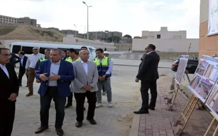 رئيس الوزراء يبدأ جولة تفقدية بعدد من مشروعات صندوق التنمية الحضرية