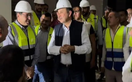 وزير قطاع الأعمال العام يزور شركة الدقهلية للغزل والنسيج ويتابع الموقف التنفيذي للمصانع الجديدة