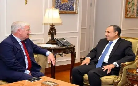 وزير الخارجية والهجرة يستعرض مع عمدة لاهاي ما حققته مصر من تنمية حضرية وطفرة عمرانية خلال السنوات الماضية