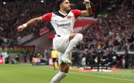 عمر مرموش يزين التشكيل المثالي للجولة التاسعة بالدوري الألماني