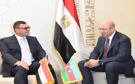 الشربيني: مصر مستعدة لمشاركة خبراتها العمرانية مع جمهورية أذربيجان