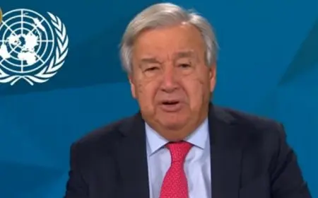 جوتيريش : القاهرة مركز جذب لكل الابتكارات والإبداع