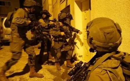 قوات الاحتلال تقتحم مخيم الفارعة جنوب طوباس