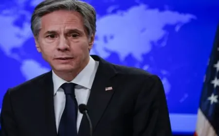 وزير الخارجية الأمريكي يحث إسرائيل على زيادة المساعدات الإنسانية لغزة