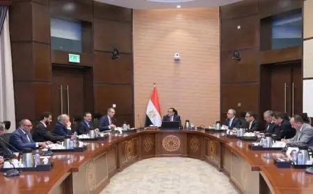 مدبولي يلتقي ممثلي مجموعة “أنترو القابضة” لاستعراض مشروع مركز كيميت للبيانات