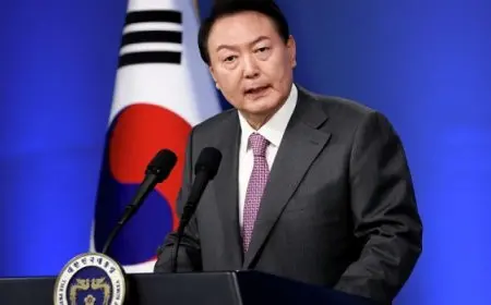 رئيس كوريا الجنوبية: لا نستبعد إرسال أسلحة إلى أوكرانيا