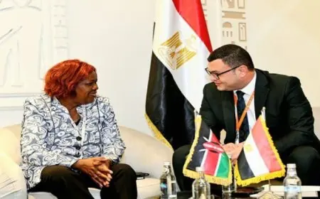 وزير الإسكان يعرض تجربة مصر العمرانية على نظيرته الكينية .. ويبحثان سبل دعم التعاون
