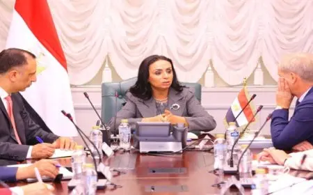 وزيرة التضامن تلتقي الممثل الخاص للاتحاد الأوروبي لحقوق الإنسان