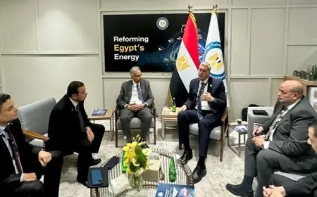 وزير البترول يبحث مع ويذرفورد خطط ومشروعات الشركة المستقبلية