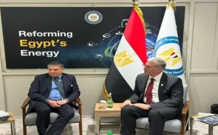 وزير البترول يبحث مع بيكر هيوز العالمية خططها المستقبلية لتطوير الأعمال خاصة في مجالات التحول الطاقي