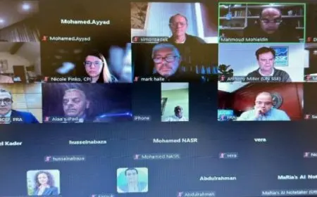 رئيس الرقابة المالية يشارك بالاجتماع الأول للمجلس الاستشاري للمركز الإقليمي للتمويل المُستدام