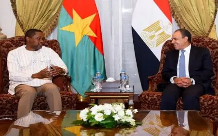وزير الخارجية يؤكد دعم مصر لجهود بوركينا فاسو لاستكمال المرحلة الانتقالية