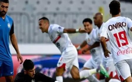 الزمالك يواصل انتصاراته في الدوري ويفوز على سموحة بهدفين دون رد