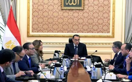 رئيس الوزراء يلتقي محافظ الدقهلية لمتابعة ملفات عمل المحافظة