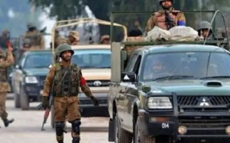 الجيش الباكستاني يعلن مقتل وإصابة 12 مسلحا شمال غرب البلاد