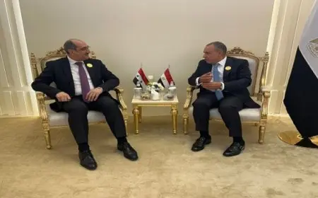 وزير الخارجية والهجرة يلتقي نظيره السوري على هامش الاجتماع الوزارى التحضيري للقمة العربية الإسلامية